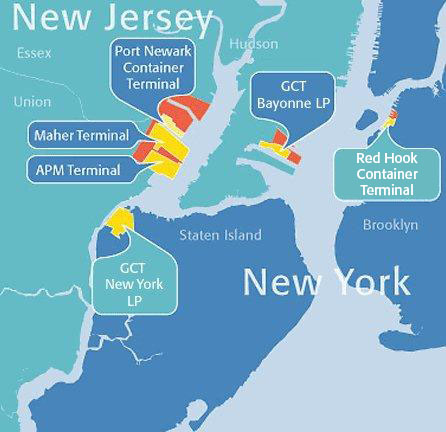 containerized map