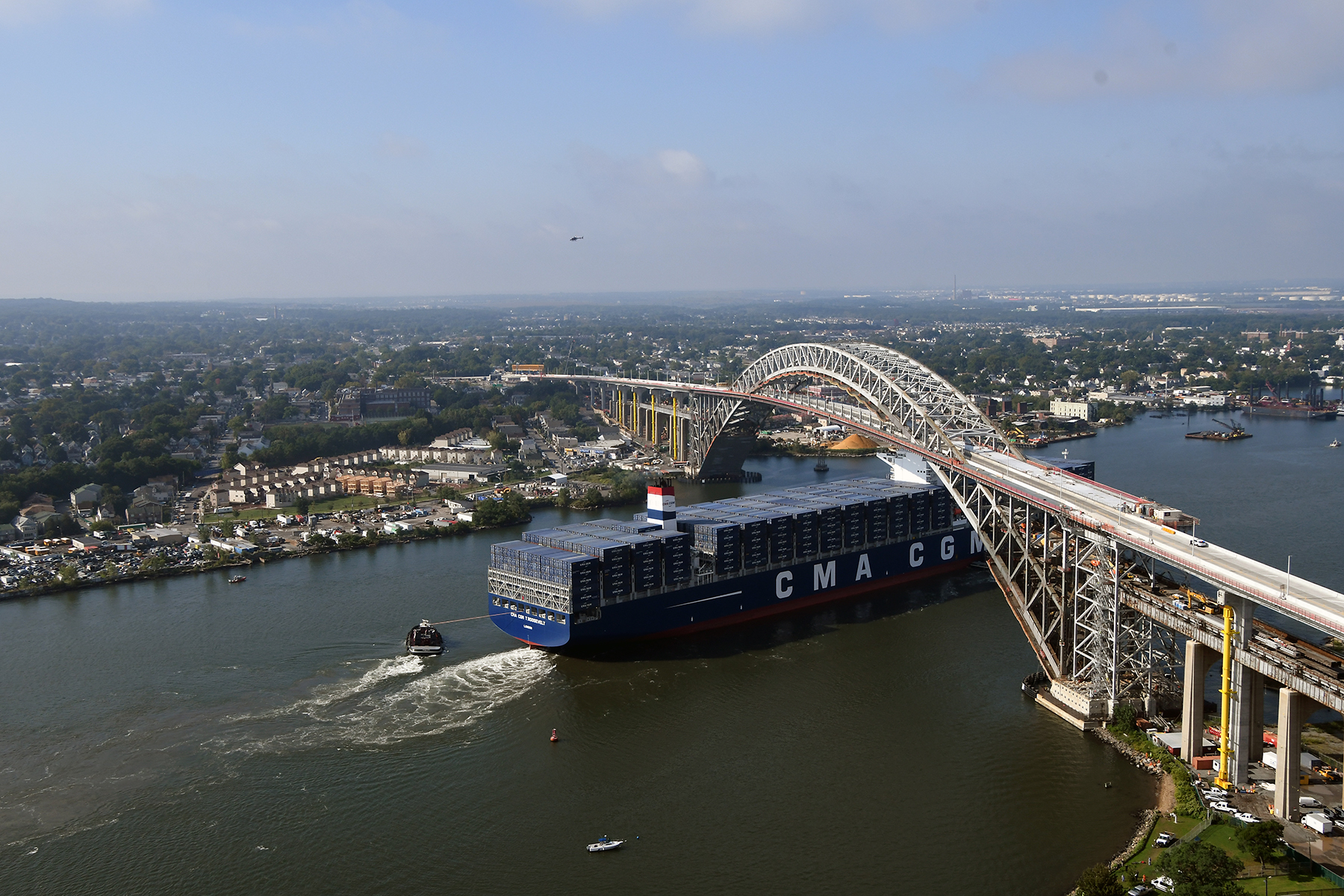Raising of the Bayonne Bridge OneYear Anniversary Breaking Waves